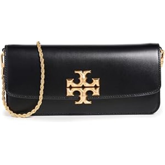 Tory Burch Handbags - #NWT - Tory Burch Women's Eleanor Clutch, Black